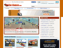 Tablet Screenshot of car-games.com